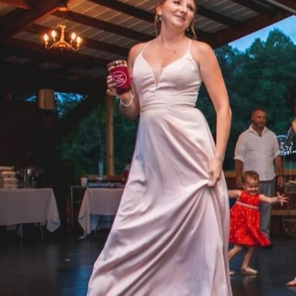 Blush bridesmaid dress - Picture 1 of 2